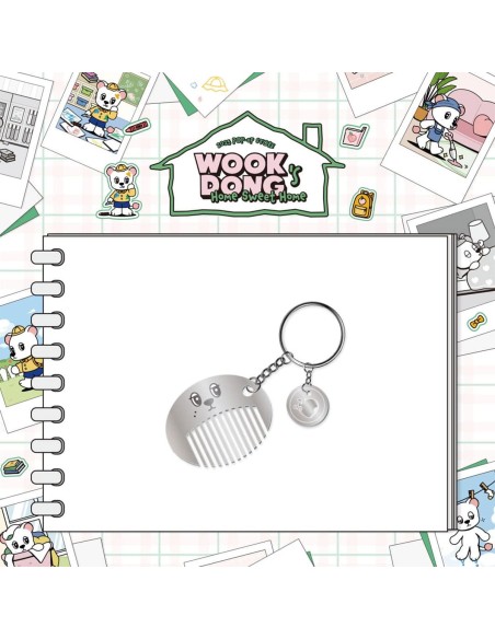 LEE DONG WOOK WOOKDONG'S HOME SWEET HOME Goods - MINI COMB KEYRING