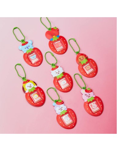 BT21 Strawberry Party Goods - Mini Photo Holder...