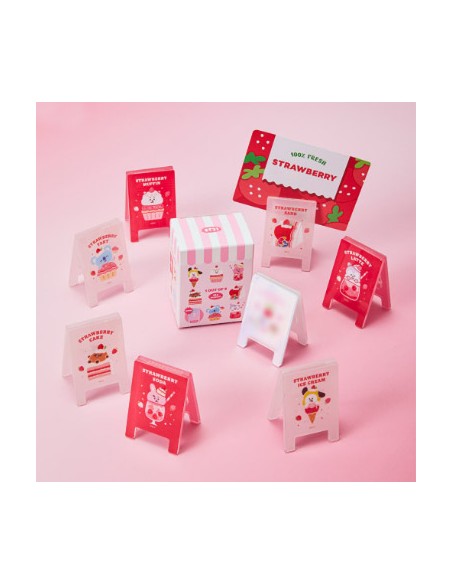 BT21 Strawberry Party Goods - Random Acrylic Multi Clip