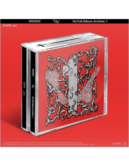 WOODZ 1st Album - Archive. 1 (Jewel Ver.) 2CD