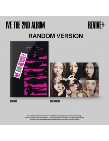 IVE 2nd Album - REVIVE+ (Random Ver.) CD
