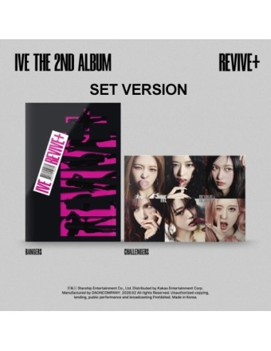 [SET] IVE 2nd Album - REVIVE+ (SET Ver.) 2CD