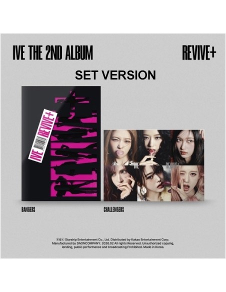 [SET] IVE 2nd Album - REVIVE+ (SET Ver.) 2CD