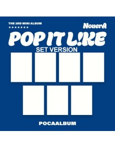 [Smart Album][SET] NouerA 3rd Mini Album - POP IT LIKE...