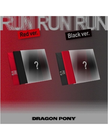 [SET] Dragon Pony EP Album - RUN RUN RUN (SET Ver.) 2CD + 2Poster