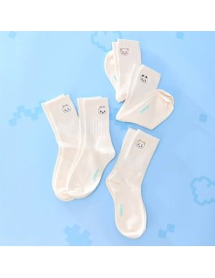 PLAVE MMMM Goods - Rib Embroidery Socks