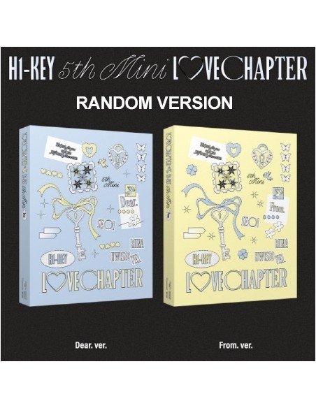 H1-KEY 5th Mini Album - LOVECHAPTER (Random Ver.) CD