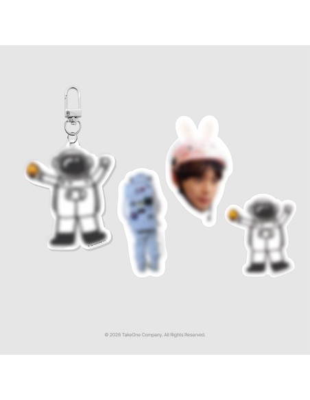 JUMP BOY LIVE KITZ Goods - ACRYLIC KEY CHAIN & STICKER SET
