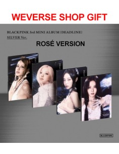 [Weverse Shop Gift][SILVER] BLACKPINK 3rd Mini Album -...