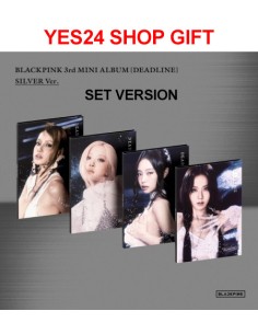 [Yes24 Shop Gift][SILVER][SET] BLACKPINK 3rd Mini Album -...
