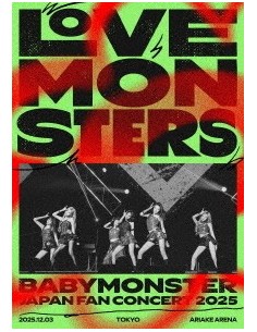 [Japanese Edition] BABYMONSTER "LOVE MONSTERS" JAPAN FAN...