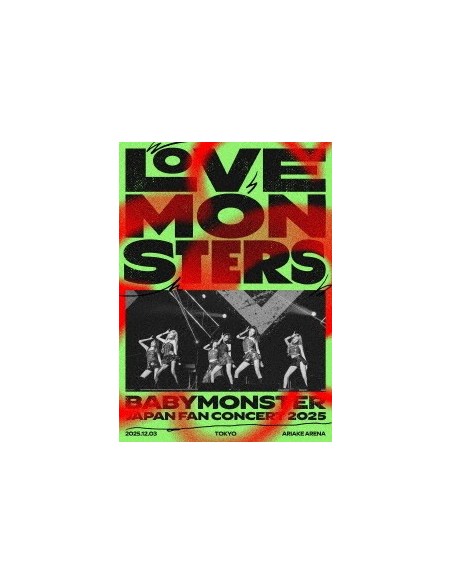 [Japanese Edition] BABYMONSTER "LOVE MONSTERS" JAPAN FAN CONCERT 2025 (LIMITED) Blu-ray