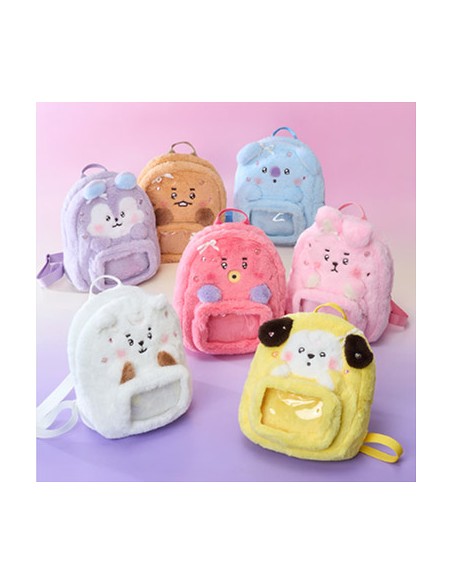 BT21 minini Re:bond U Goods - Clear Pocket Plush Bag