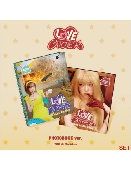 [PHOTOBOOK][SET] YENA 5th Mini Album - LOVE CATCHER (SET Ver.) 2CD