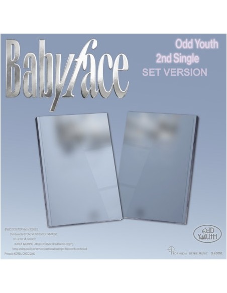 [SET] ODD YOUTH 2nd Single Album - Babyface (SET Ver.) 2CD + 2Poster