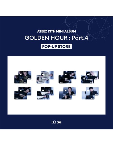 ATEEZ GOLDEN HOUR : Part.4 Goods - CARD COVER...