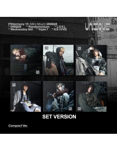 [COMPACT][SET] P1Harmony 9th Mini Album -...