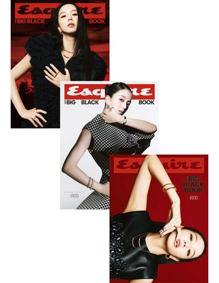 Magazine Esquire 2026 Big Black Book (Cover Random) BLACKPINK JISOO