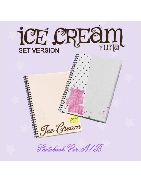 [SET] YUNA (ITZY) 1st Mini Album - Ice Cream (SET Ver.) 2CD