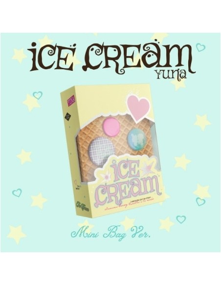 [MD] YUNA (ITZY) 1st Mini Album - Ice Cream (MINI BAG Ver.) CD