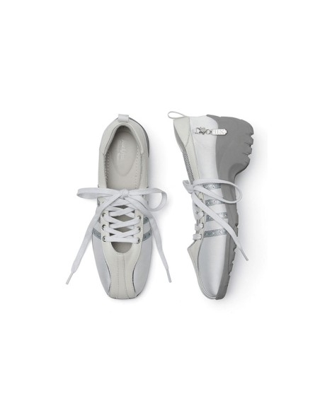 [Pre Order] ILLIT X Rockfish Weatherwear Goods - Bliss Heel Laceup Sneakers