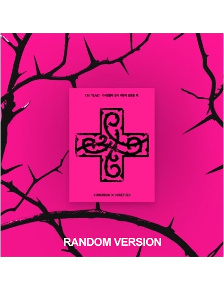 [Smart Album] TXT Album - 7TH YEAR : 가시덤불에 잠시 바람이 멈췄을 때 (PPULBATU / Random Ver.) Weverse Albums ver.