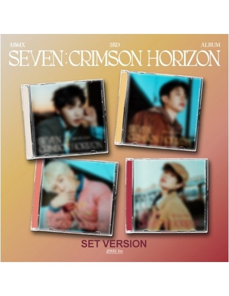 [JEWEL][SET] AB6IX 3rd Album - SEVEN : CRIMSON HORIZON (SET Ver.) 4CD