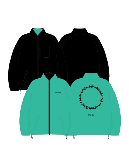 [Pre Order] G-DRAGON FAM+ILY : FAMILY : FAM I LOVE YOU Goods - REVERSIBLE JUMPER