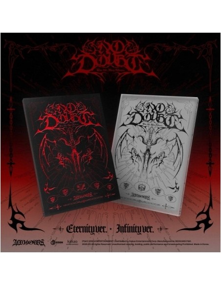 [SET] ALL(H)OURS 5th Mini Album - NO DOUBT (SET Ver.) 2CD