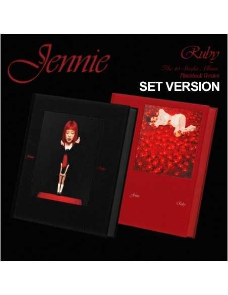 [SET][Photobook] JENNIE 1st Studio Album - Ruby (SET Ver.) 2CD