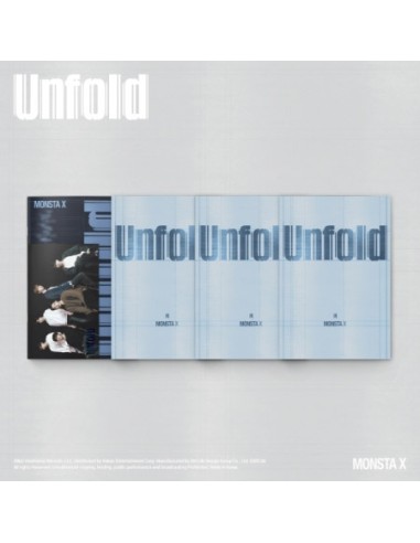 [SET] MONSTA X US Album - Unfold (SET Ver.) 4CD