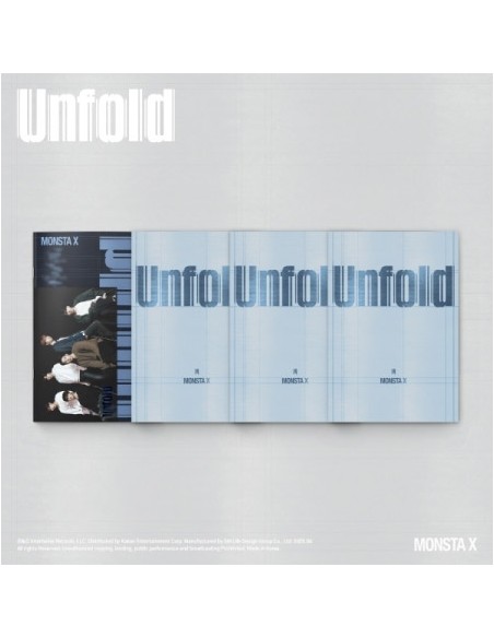 [SET] MONSTA X US Album - Unfold (SET Ver.) 4CD