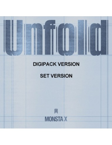 [DIGIPACK][SET] MONSTA X US Album - Unfold (SET...