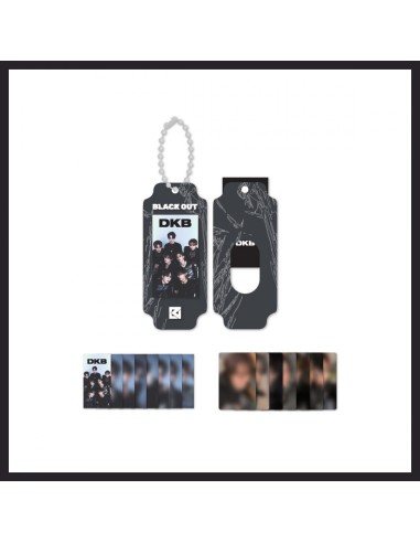 [Pre Order] DKB BLACK OUT Goods - NAME TAG KEYRING