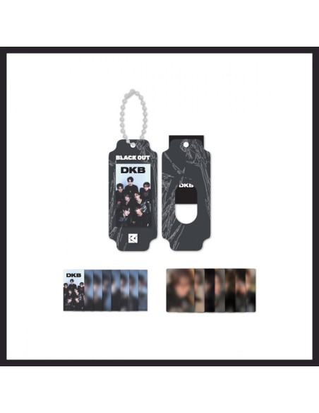 [Pre Order] DKB BLACK OUT Goods - NAME TAG KEYRING