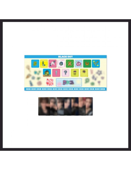 [Pre Order] DKB BLACK OUT Goods - KEYBOARD STICKER