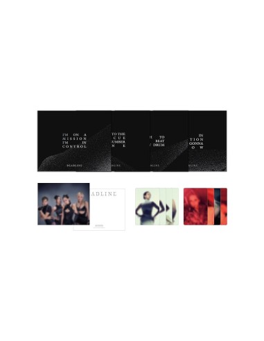 BLACKPINK DEADLINE Goods - LYRICS CARD +...