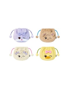 BLACKPINK BPCOLLECTION Goods - CHARACTER FACE POUCH