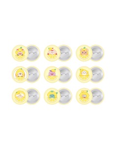 CRAVITY VITY FESTA Goods - CCREW Random Plush Pin Button