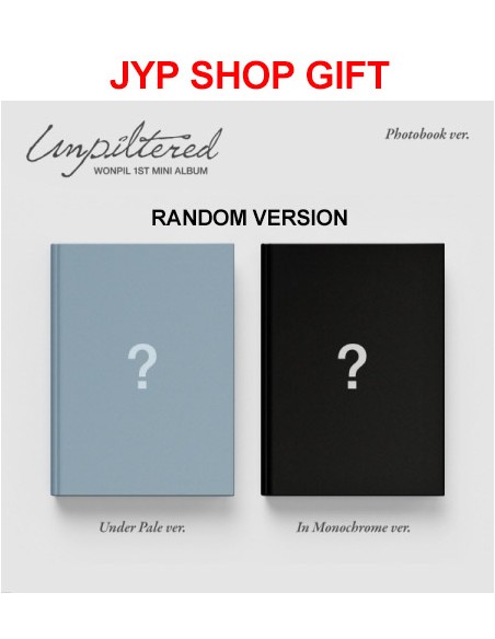 [JYP Shop Gift][Photobook] WONPIL (DAY6) 1st Mini Album - Unpiltered (Random Ver.) CD