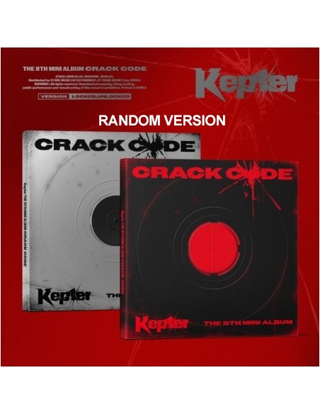 Kep1er 8th Mini Album - CRACK CODE (Random Ver.) CD