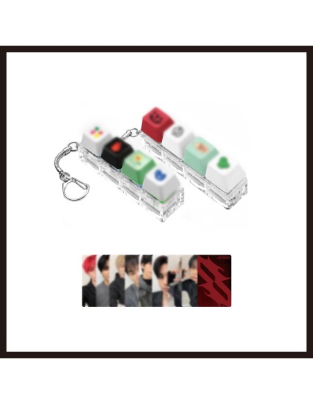 8TURN TURN TABLE : ETERNAL FLAME Goods - Keycap Keyring