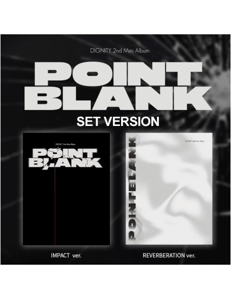 [SET] DIGNITY 2nd Mini Album - POINT BLANK (SET Ver.) 2CD
