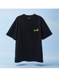 BT21 WORLD VOYAGE Goods - T-Shirt (Black)
