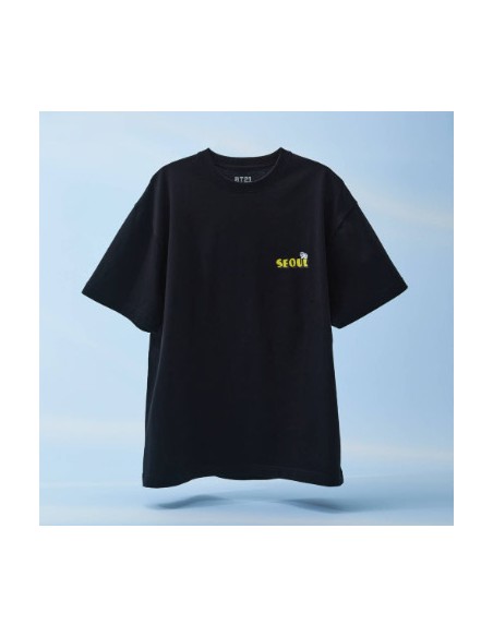 BT21 WORLD VOYAGE Goods - T-Shirt (Black)