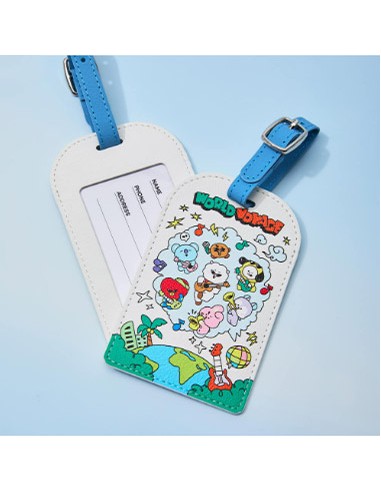 BT21 WORLD VOYAGE Goods - Luggage Tag