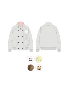[Pre Order] IVE DIVE into IVE Goods - FLEECE JACKET SET
