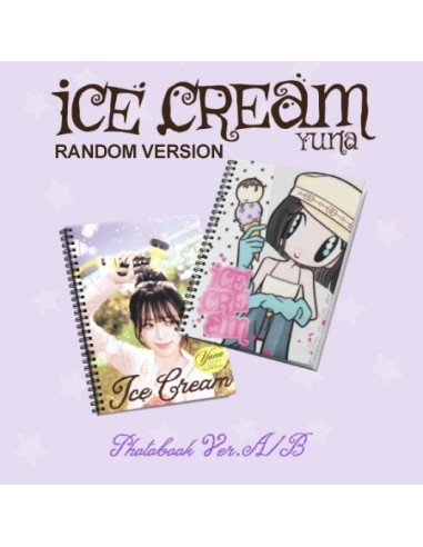 YUNA (ITZY) 1st Mini Album - Ice Cream (Random...
