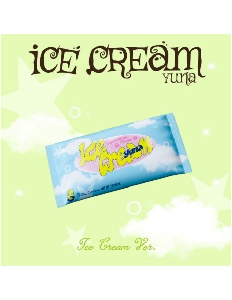 YUNA (ITZY) 1st Mini Album - Ice Cream (Ice Cream Ver.) CD