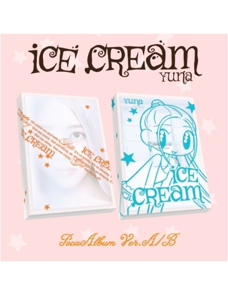 [Smart Album YUNA (ITZY) 1st Mini Album - Ice Cream (Random Ver.) POCAALBUM